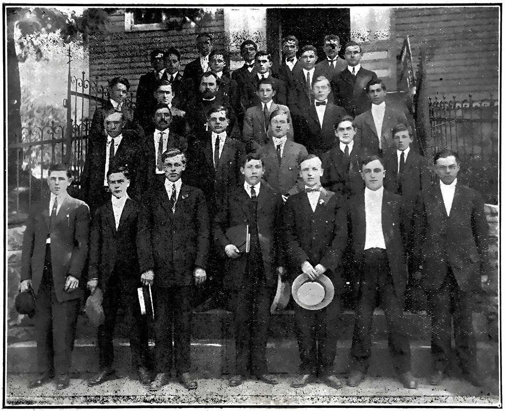 Members of the Mayfield Pennsylvania Temperance Society
